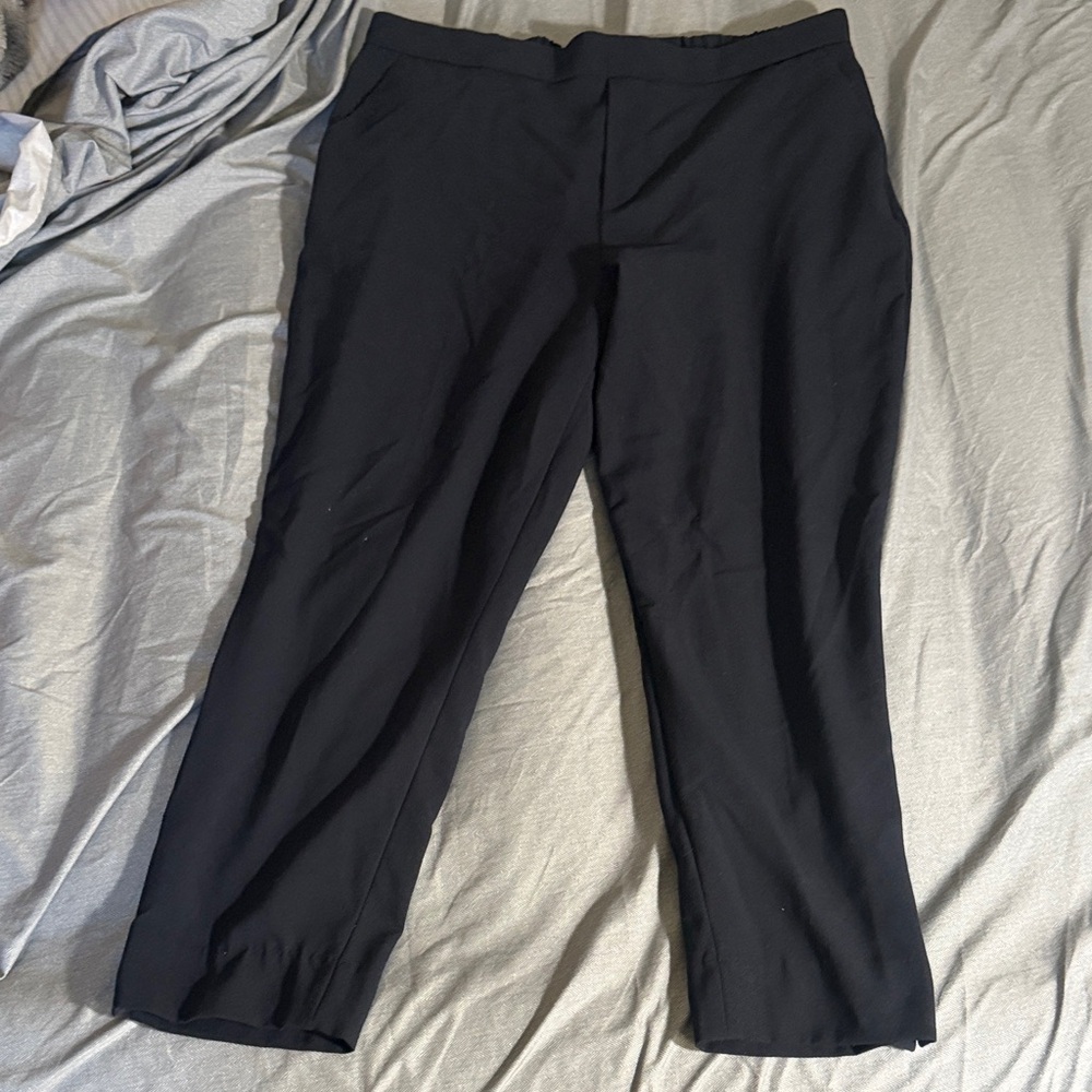 Navy women Dress Pants - Classic Straight Fit